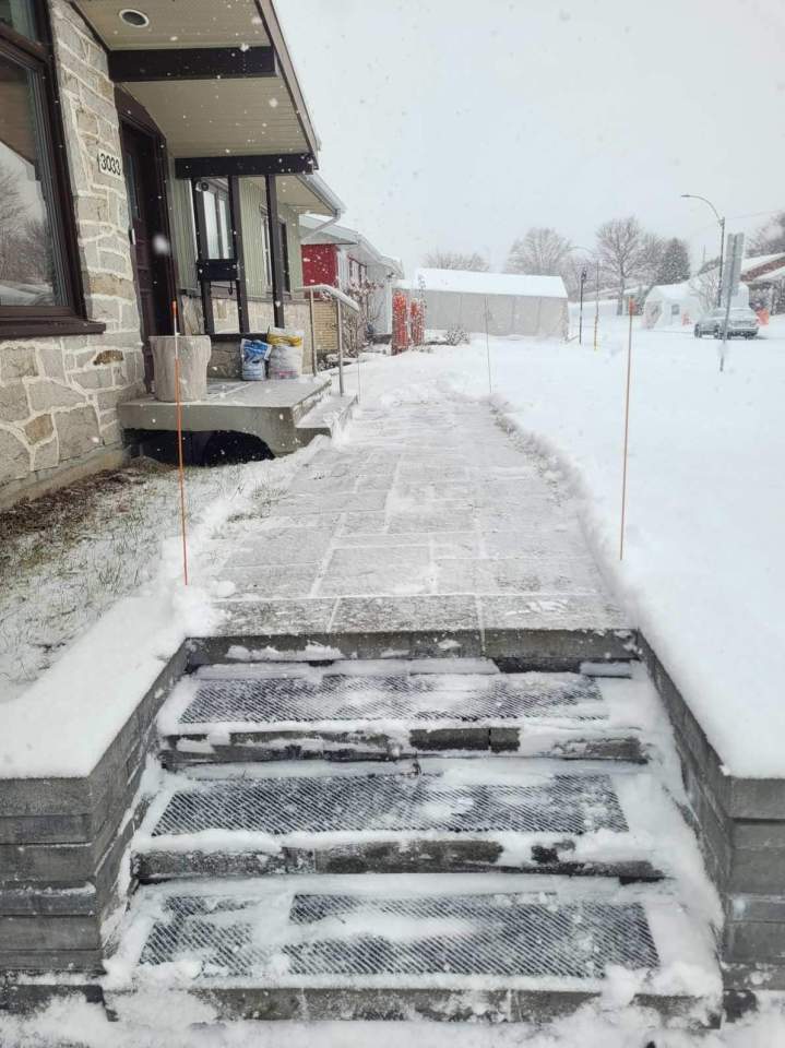 Déneigement manuel à Québec City