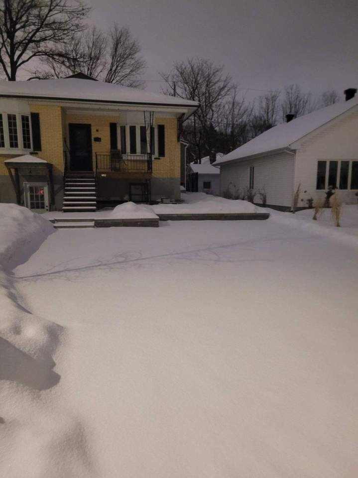 Service de déneigement manuel Québec City